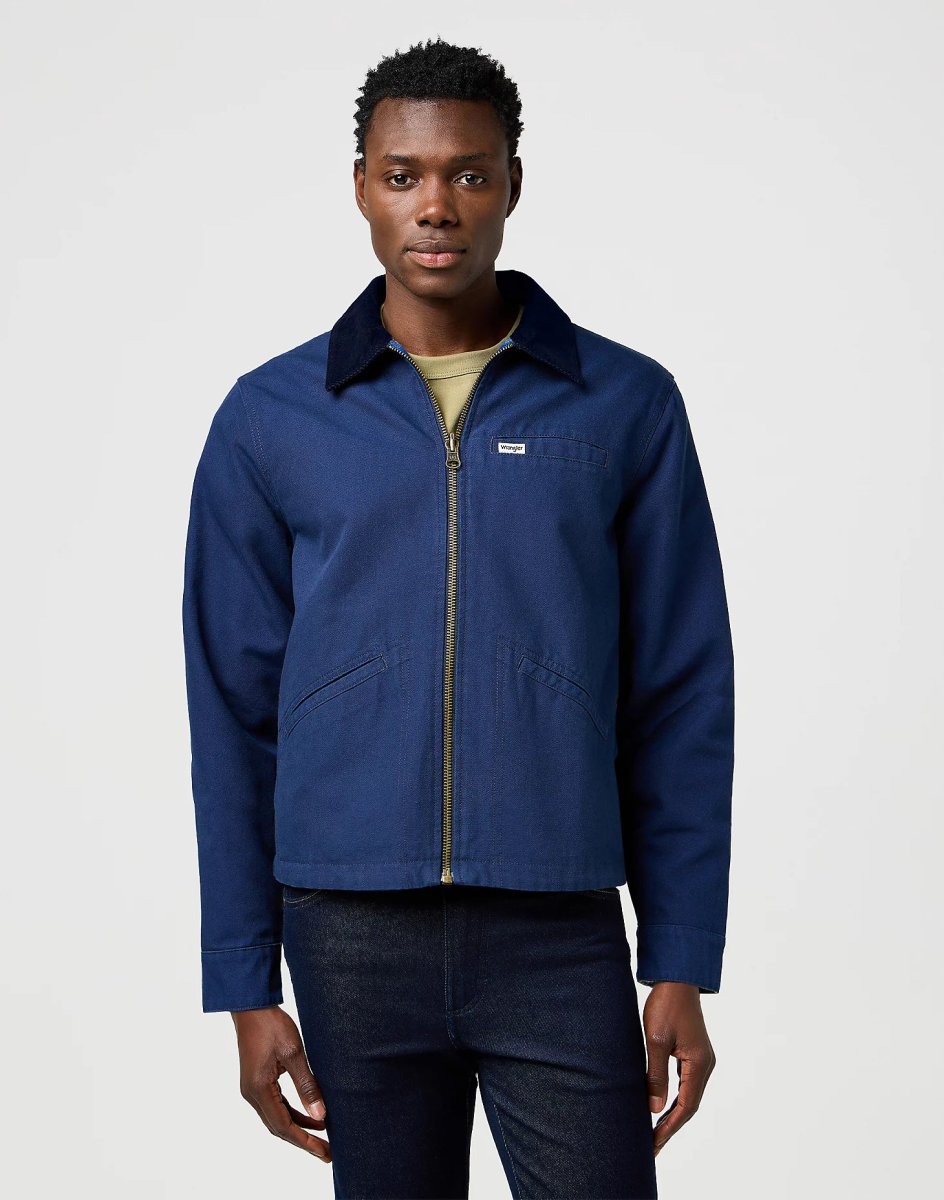 WRANGLER - Veste Utility Navy – Image 2