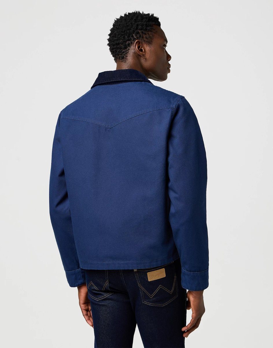 WRANGLER - Veste Utility Navy – Image 5