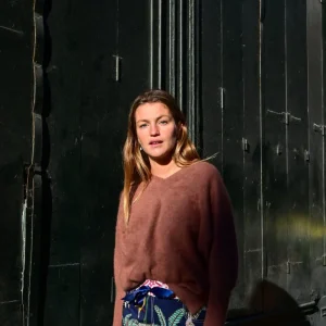 ESTHÈME - Pull Col V Raccoon