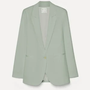 VESTE EN SATIN BRILLANT LICHENE