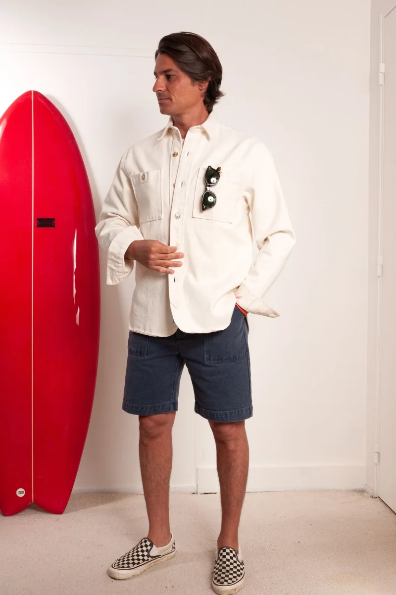 CUISSE DE GRENOUILLE - Surchemise en Twill – Image 6