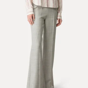 PANTALON PALAZZO CHEVRON PEARL