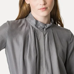 CHEMISE SOIE HABOTAI STONE