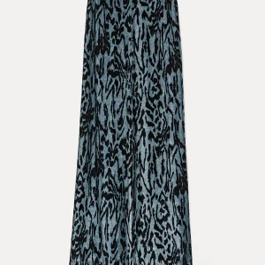 PANTALON VELOURS MOIRÉ STONE