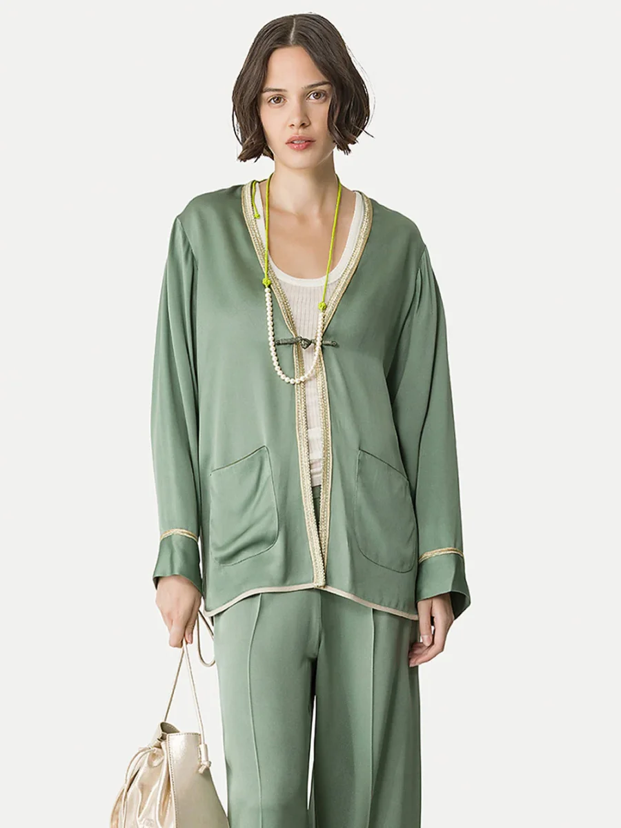 CHEMISE PASSEMENTERIE SATIN – Image 3