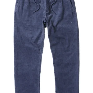 VISSLA JUNIOR PANTALON VELOURS TAILLE ELASTIQUE NO SEE UMS midnight