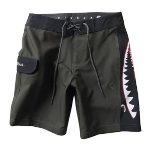 VISSLA ENFANT MAILLOT WARBIRD Kaki