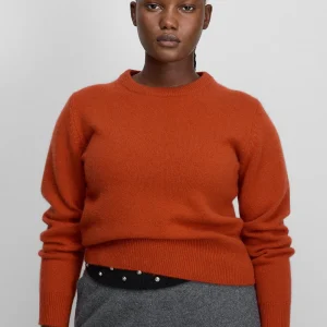 N°430 PULL JEANNE DARK ORANGE