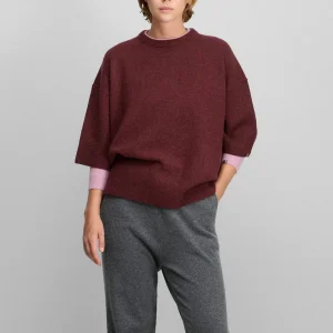 N°433 PULL SASSIE MAROON