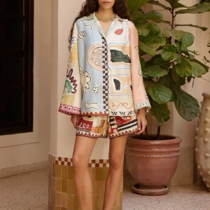 CHEMISE MICHELLE EN SOIE