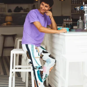 L'ÎLE BLEUE - Boubou Patchwork