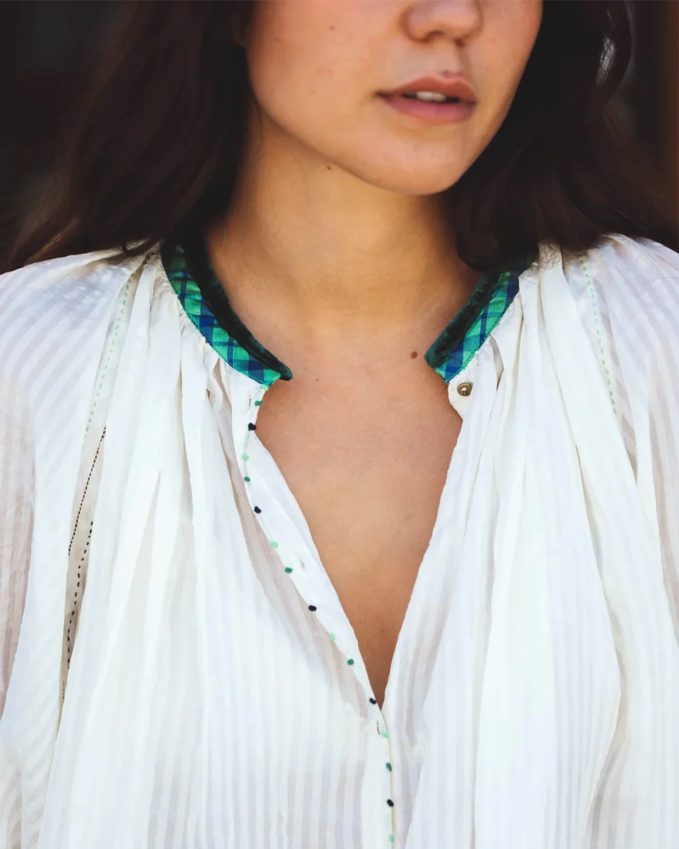 L'ÎLE BLEUE - Blouse Clarence – Image 3