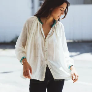 L'ÎLE BLEUE - Blouse Clarence