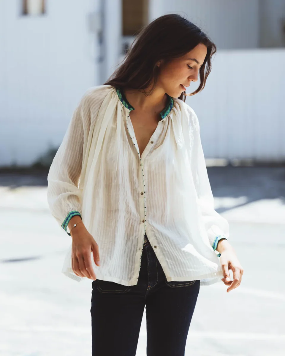 L'ÎLE BLEUE - Blouse Clarence – Image 2