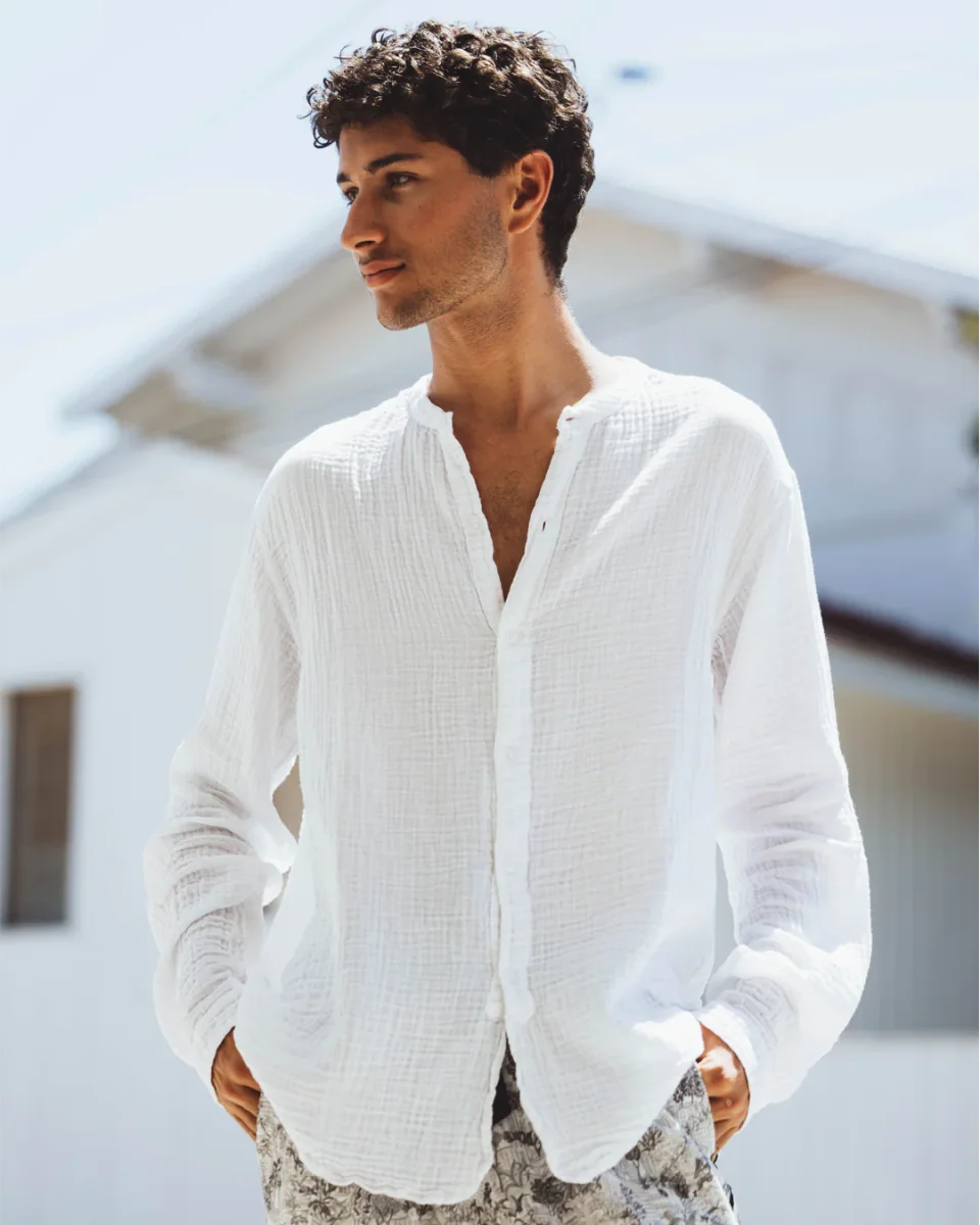 L'ÎLE BLEUE COLLECTION - Chemise Diego – Image 4