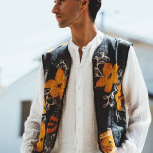 L'ÎLE BLEUE - Gilet Navy