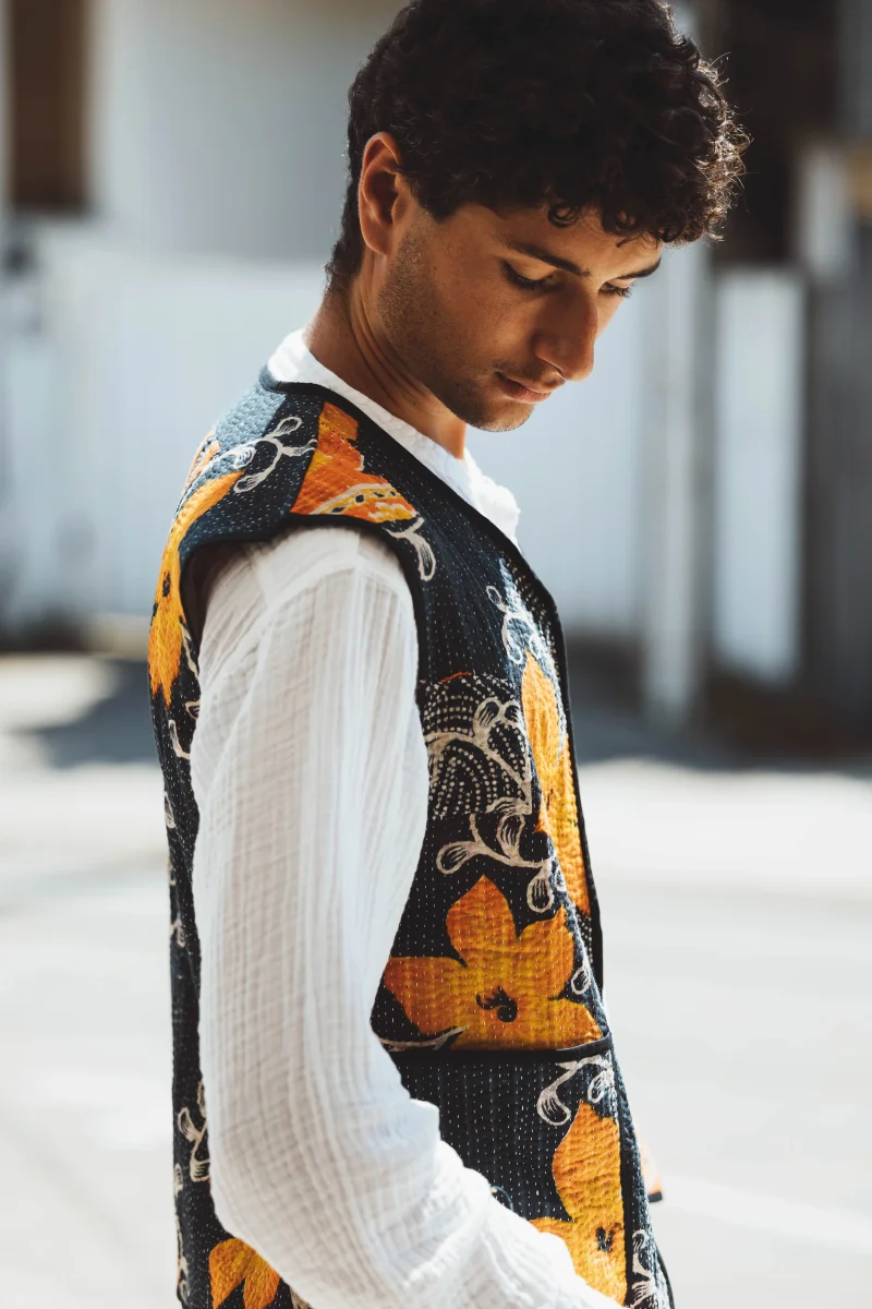 L'ÎLE BLEUE - Gilet Navy – Image 4