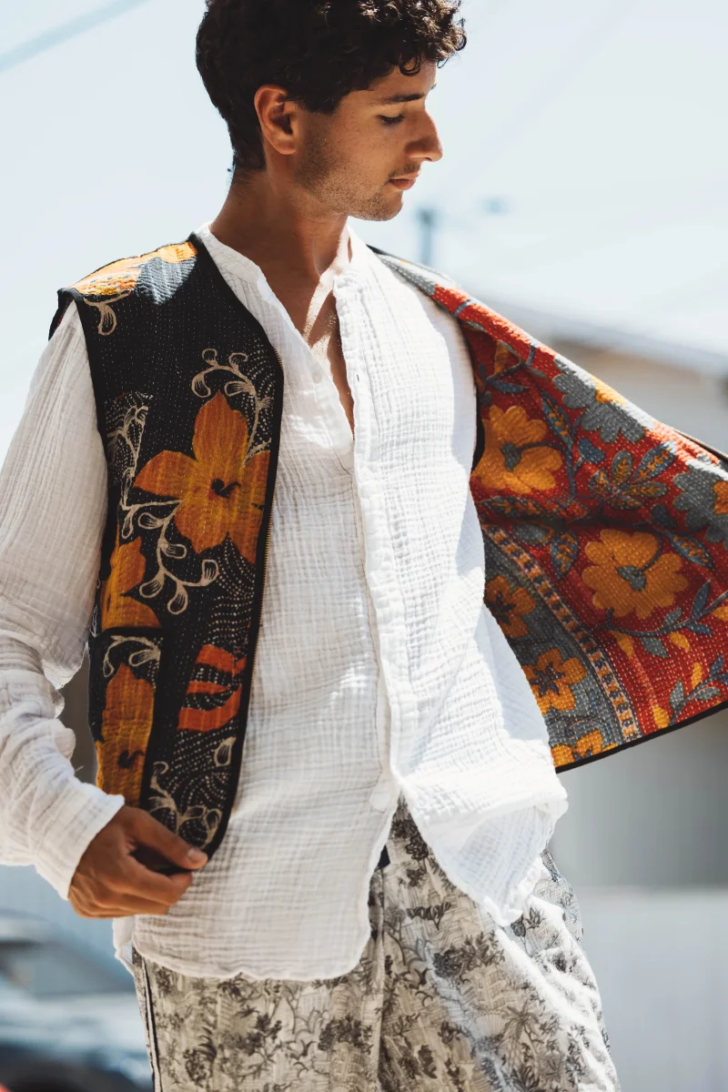 L'ÎLE BLEUE - Gilet Navy – Image 3