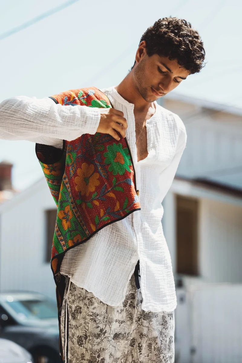 L'ÎLE BLEUE - Gilet Navy – Image 7