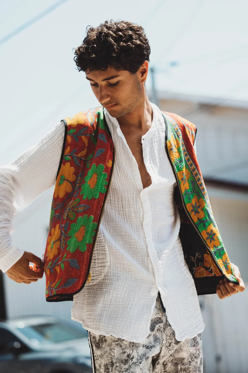 L'ÎLE BLEUE - Gilet Navy – Image 8