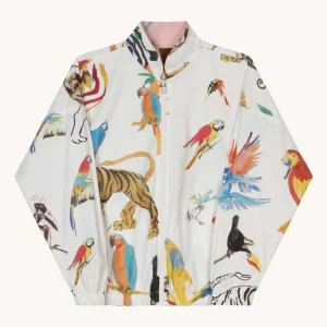 G.KERO - VESTE ANIMAL REVERSIBLE PINK PARTY TEDDY