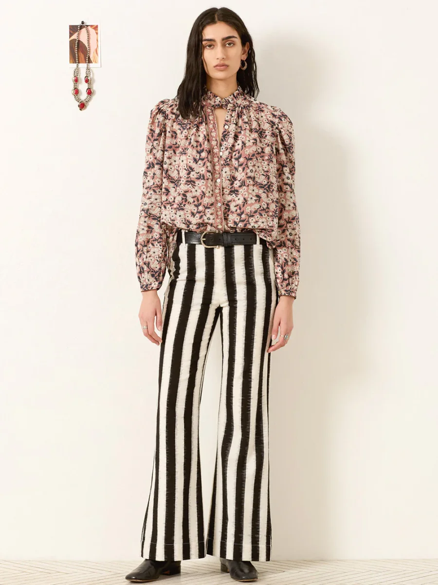 CHEMISE ANNABEL SEPIA FLORAL – Image 4