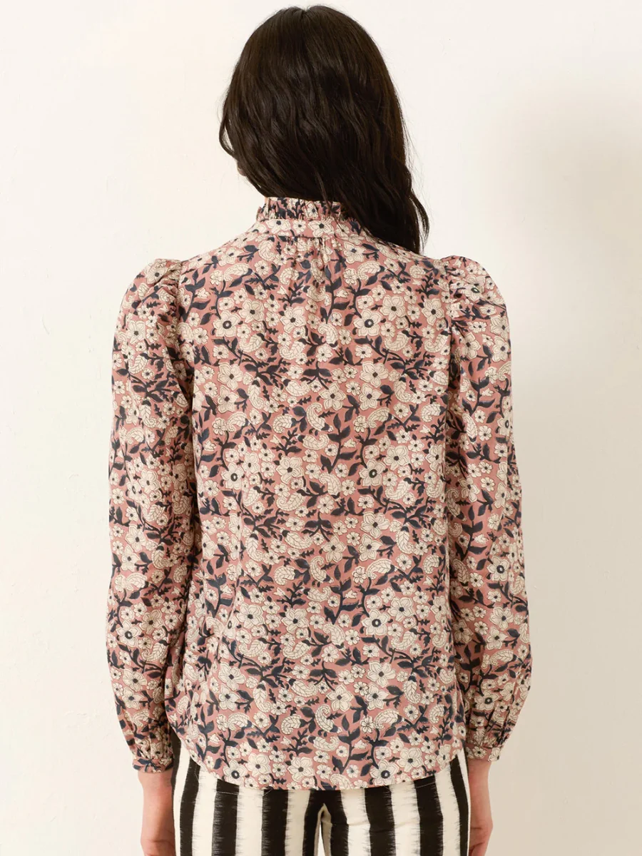 CHEMISE ANNABEL SEPIA FLORAL – Image 6