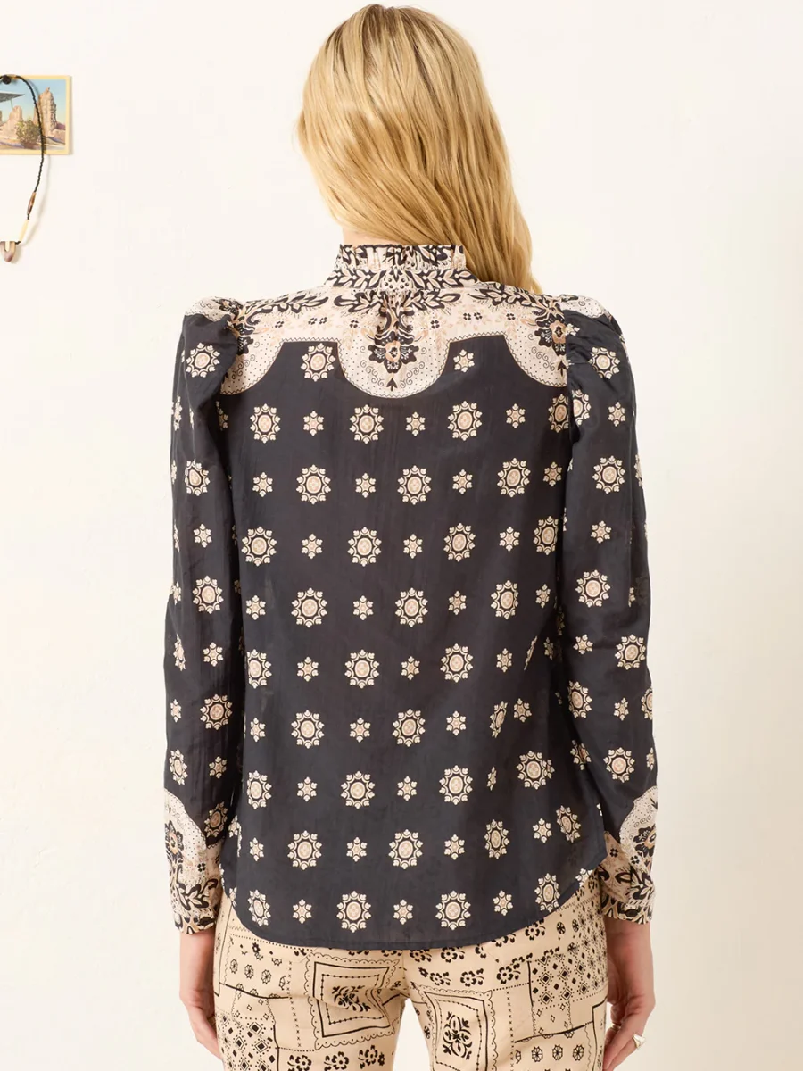 CHEMISE ARTEMIS BRONCO BANDANA – Image 4