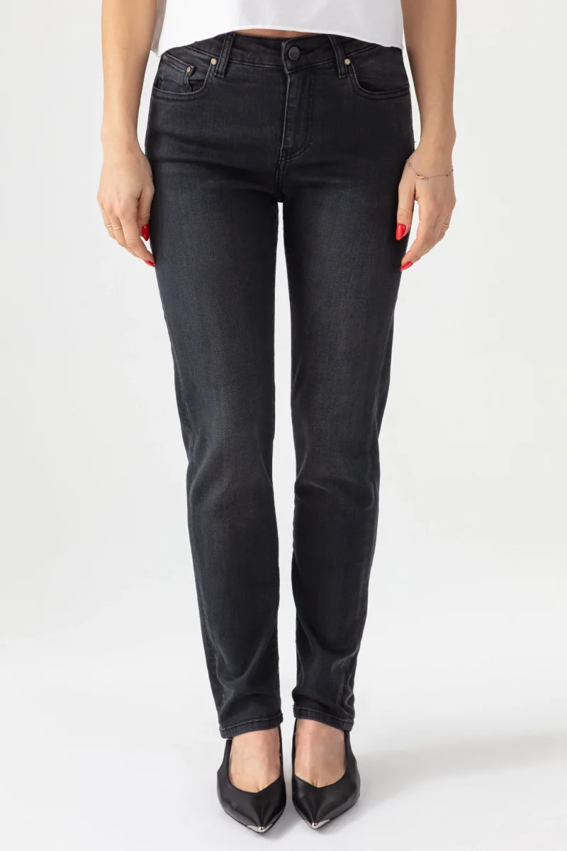 ACQUAVERDE - Jean Crystal Black Vintage – Image 3