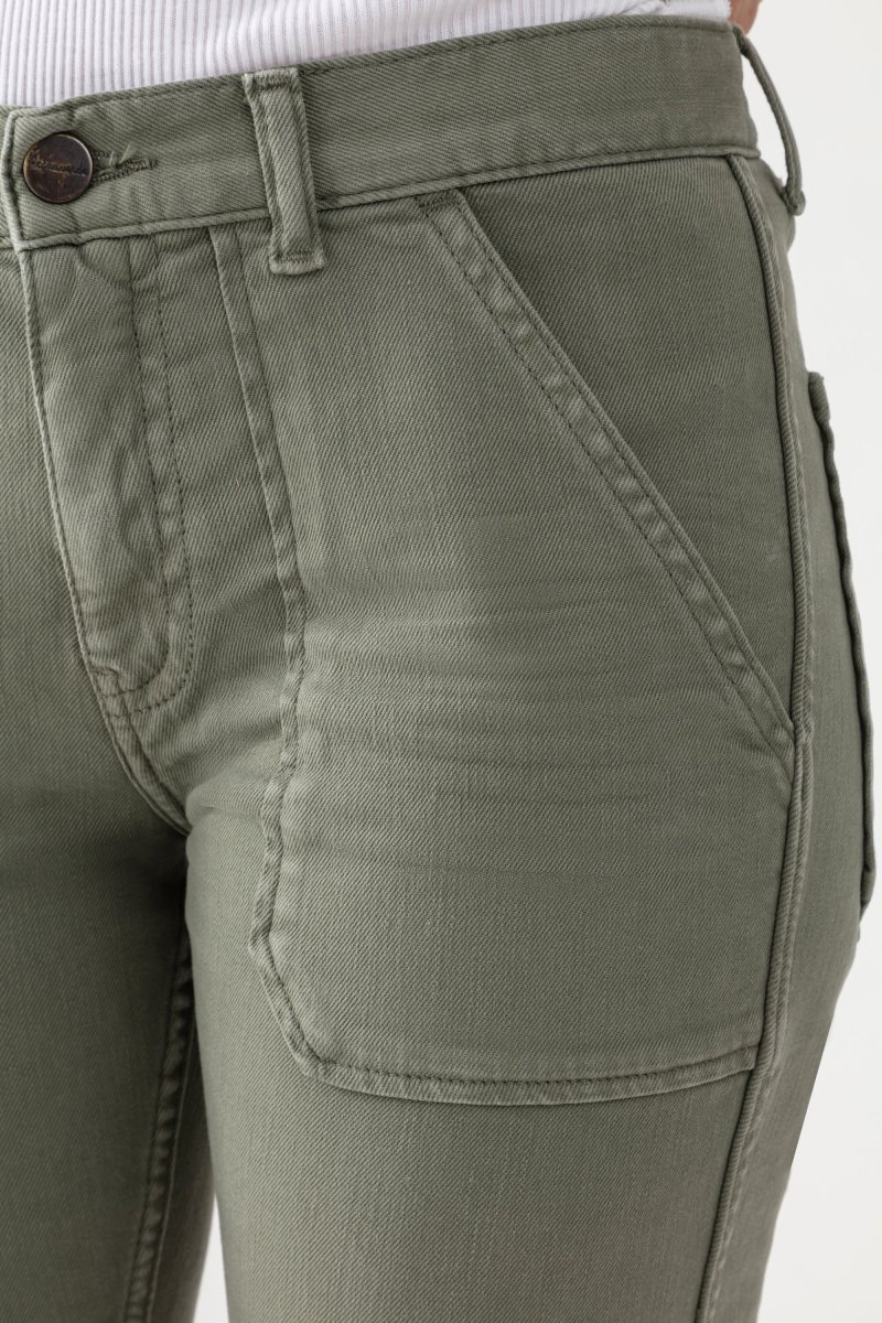 ACQUAVERDE - Pantalon Pierce Military Kaki – Image 4