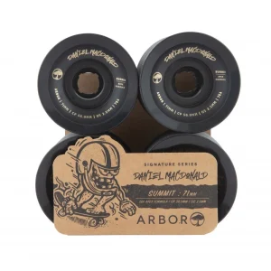 ARBOR ROUES SKATE SUMMIT DANIEL MACDONALD PACK 4 Black