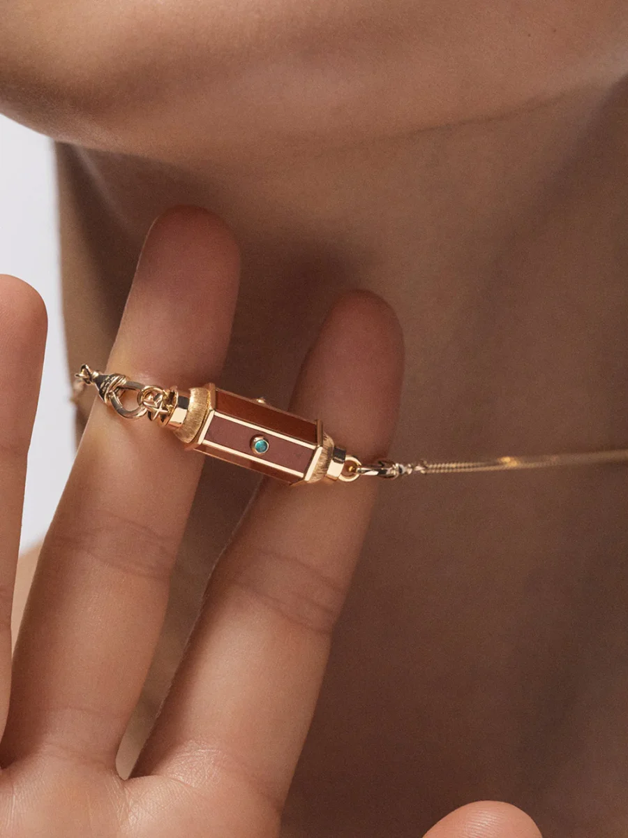 BABY LOCKET JASPE & ÉMERAUDE