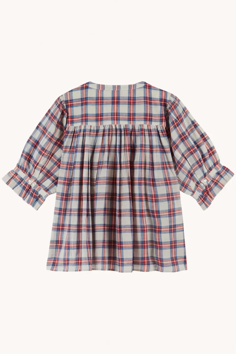 EMILE ET IDA - BLOUSE KHADI À CARREAUX – Image 4