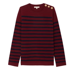 PULL THEO RAYE VELOURS & NAVY