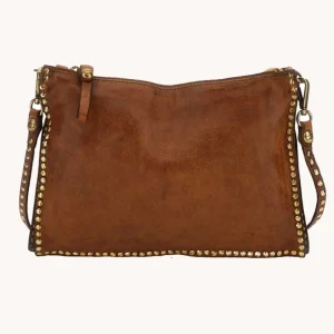 CAMPOMAGGI - POCHETTE EVA COGNAC