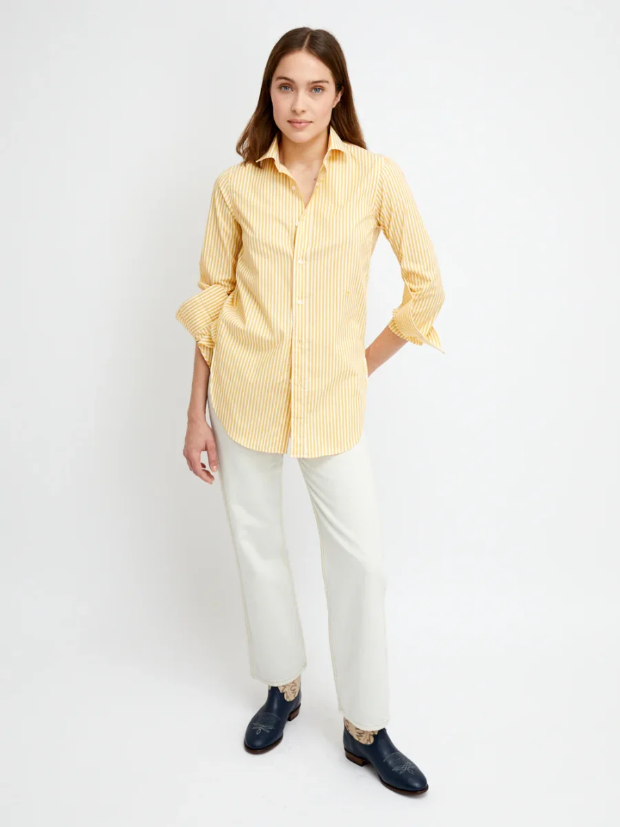 CHEMISE CAMERON JAUNE – Image 3