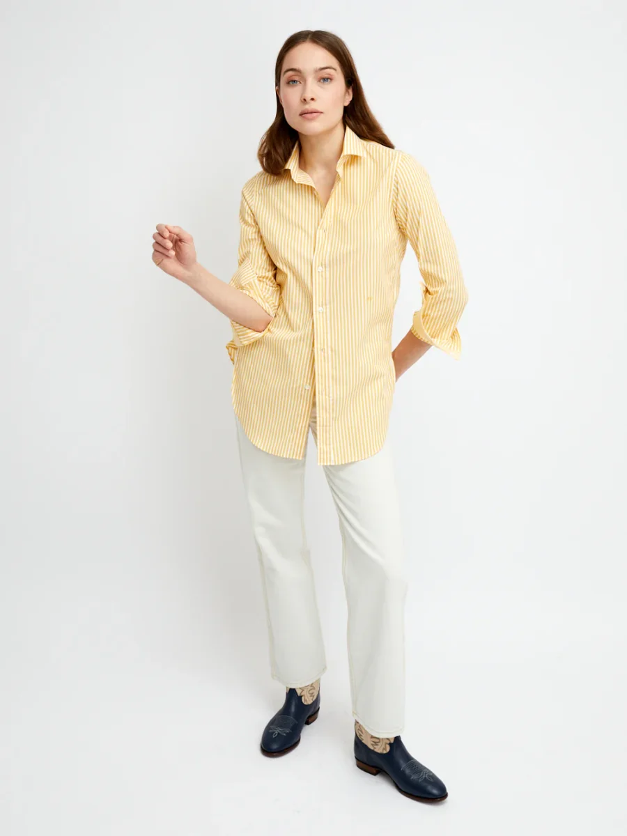 CHEMISE CAMERON JAUNE – Image 2