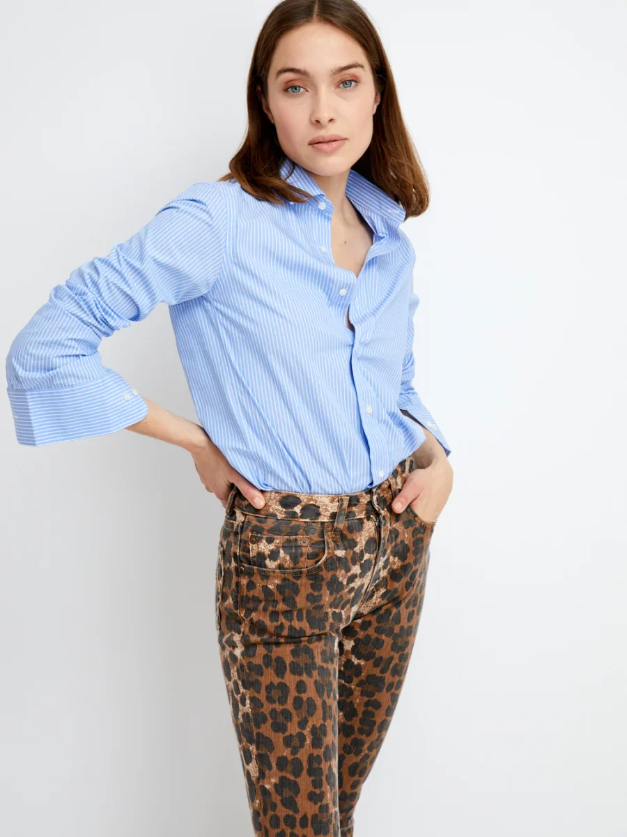 CHEMISE CAMERON BLEUE – Image 4