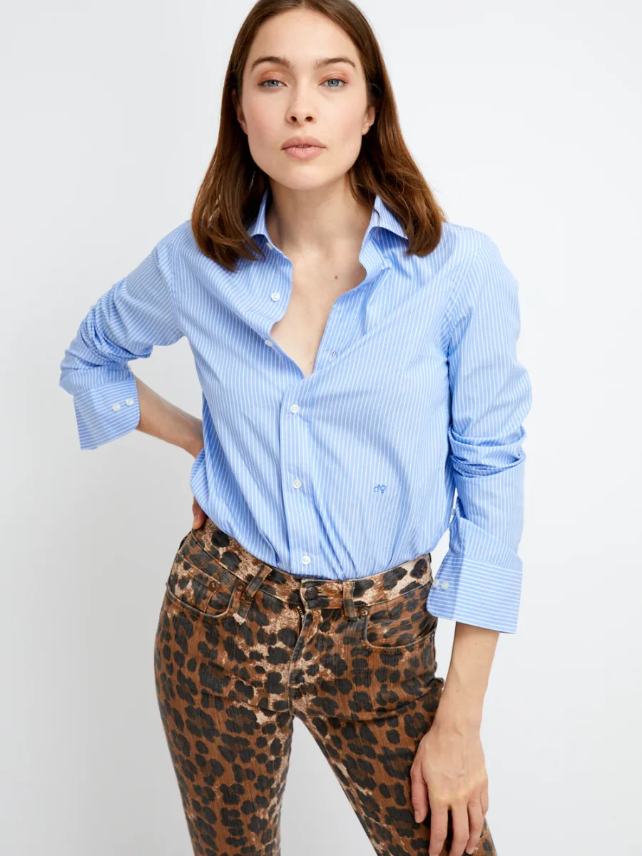 CHEMISE CAMERON BLEUE – Image 5