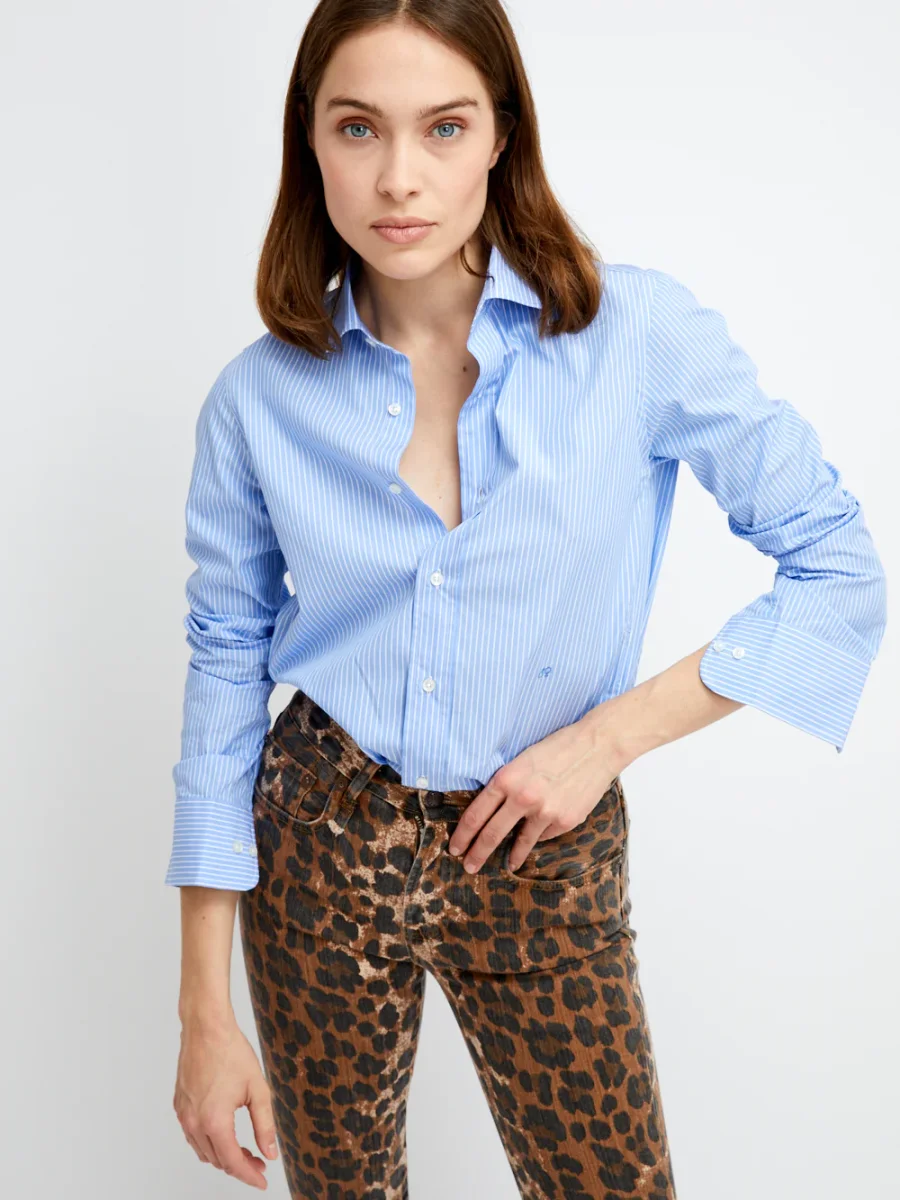 CHEMISE CAMERON BLEUE – Image 3