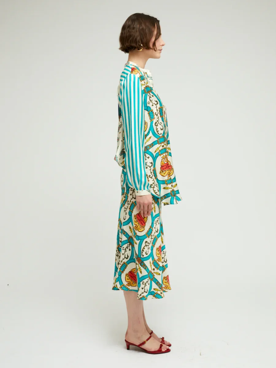 BLOUSE CLEMENTINE BRIDE CANARD – Image 4