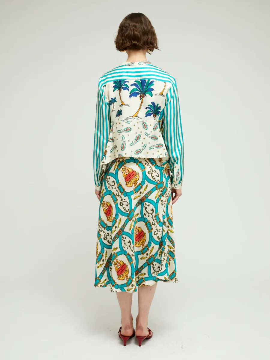 BLOUSE CLEMENTINE BRIDE CANARD – Image 5