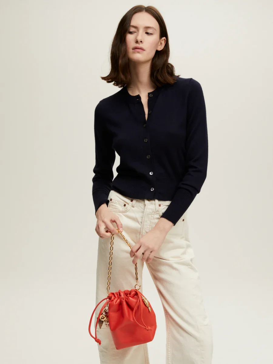 SAC INAYA CUIR CORAIL – Image 6