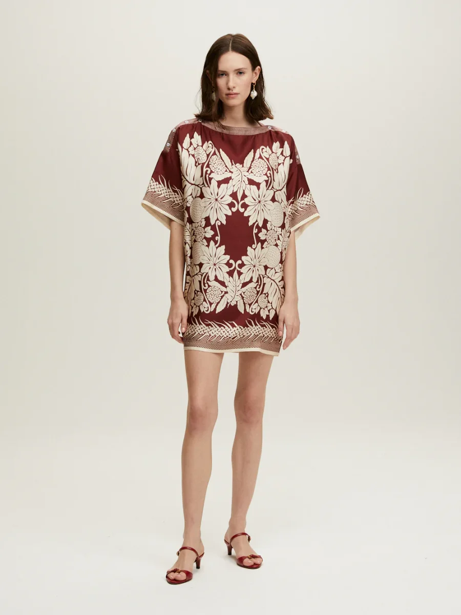 MINI ROBE LAMOUR BORDEAUX – Image 3