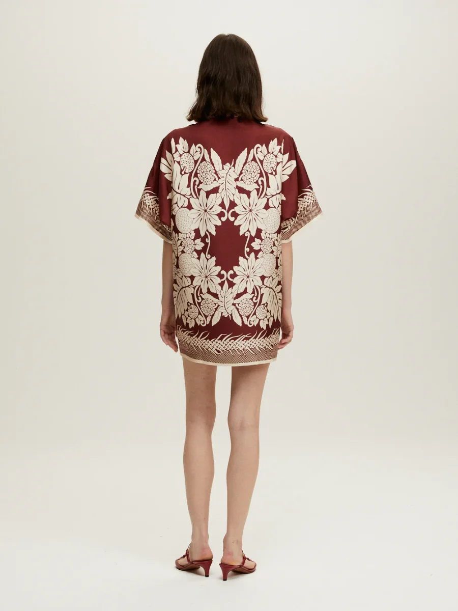 MINI ROBE LAMOUR BORDEAUX – Image 7