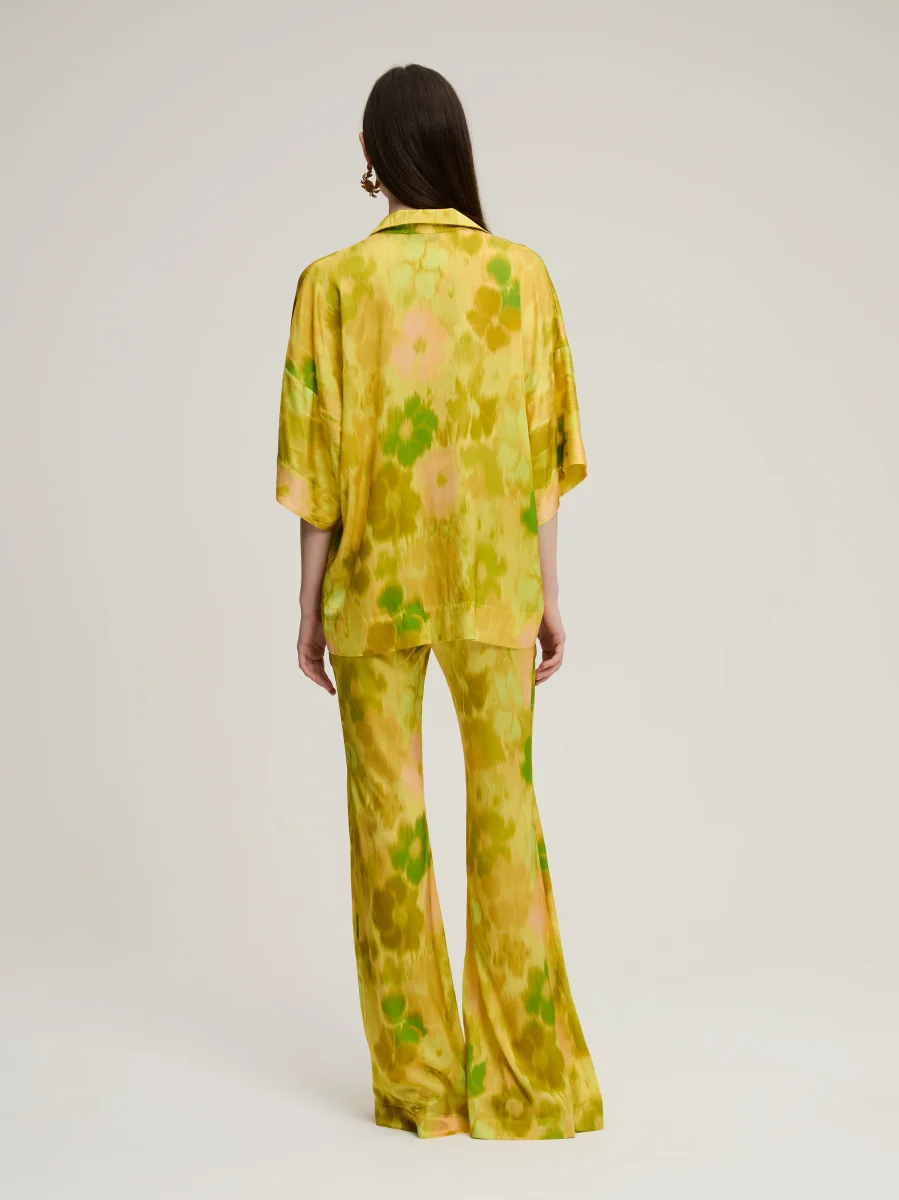 CHEMISE ZAOUA FLEURS JAUNE – Image 5