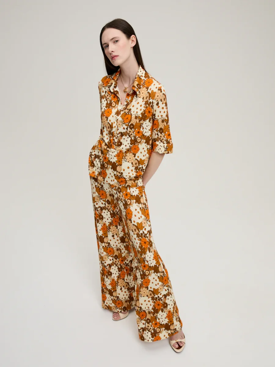 PANTALON GIUDECCA FLOWER POWER – Image 4