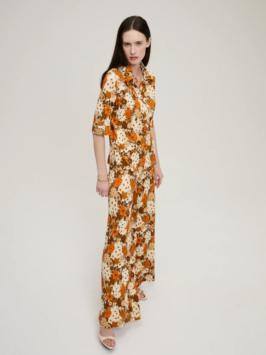 PANTALON GIUDECCA FLOWER POWER – Image 5