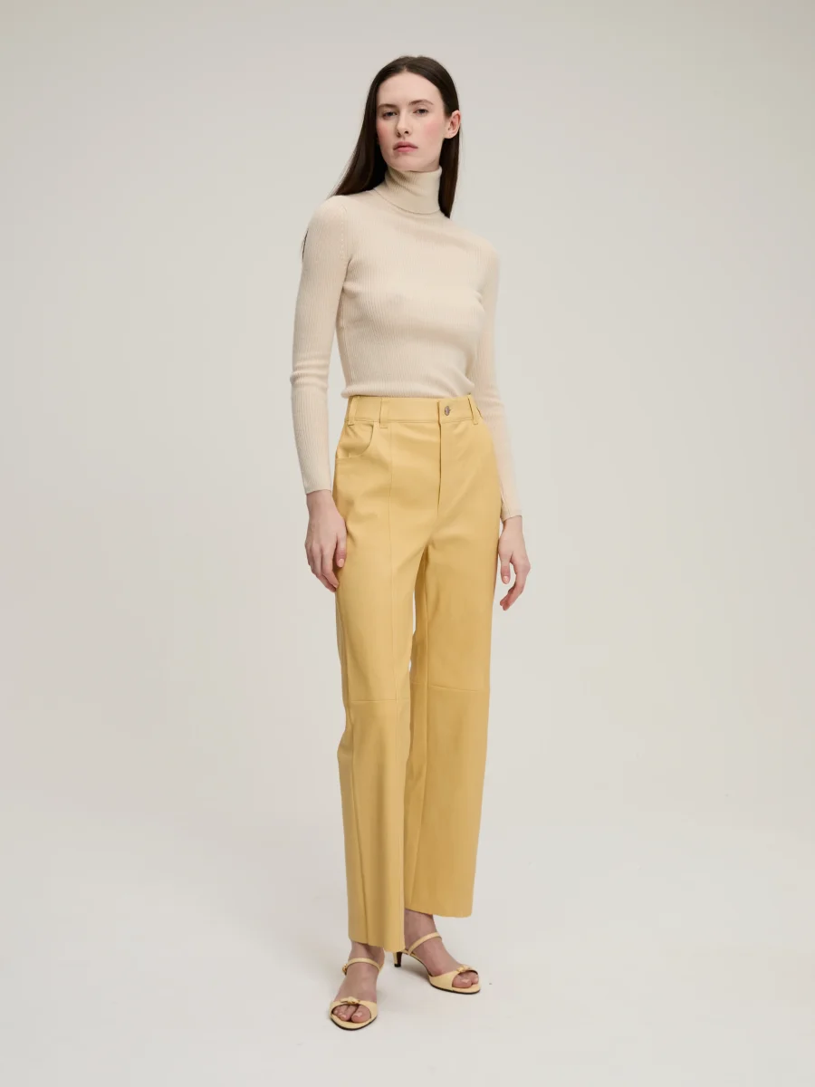 COL ROULE LÉA ANTIQUE WHITE – Image 4