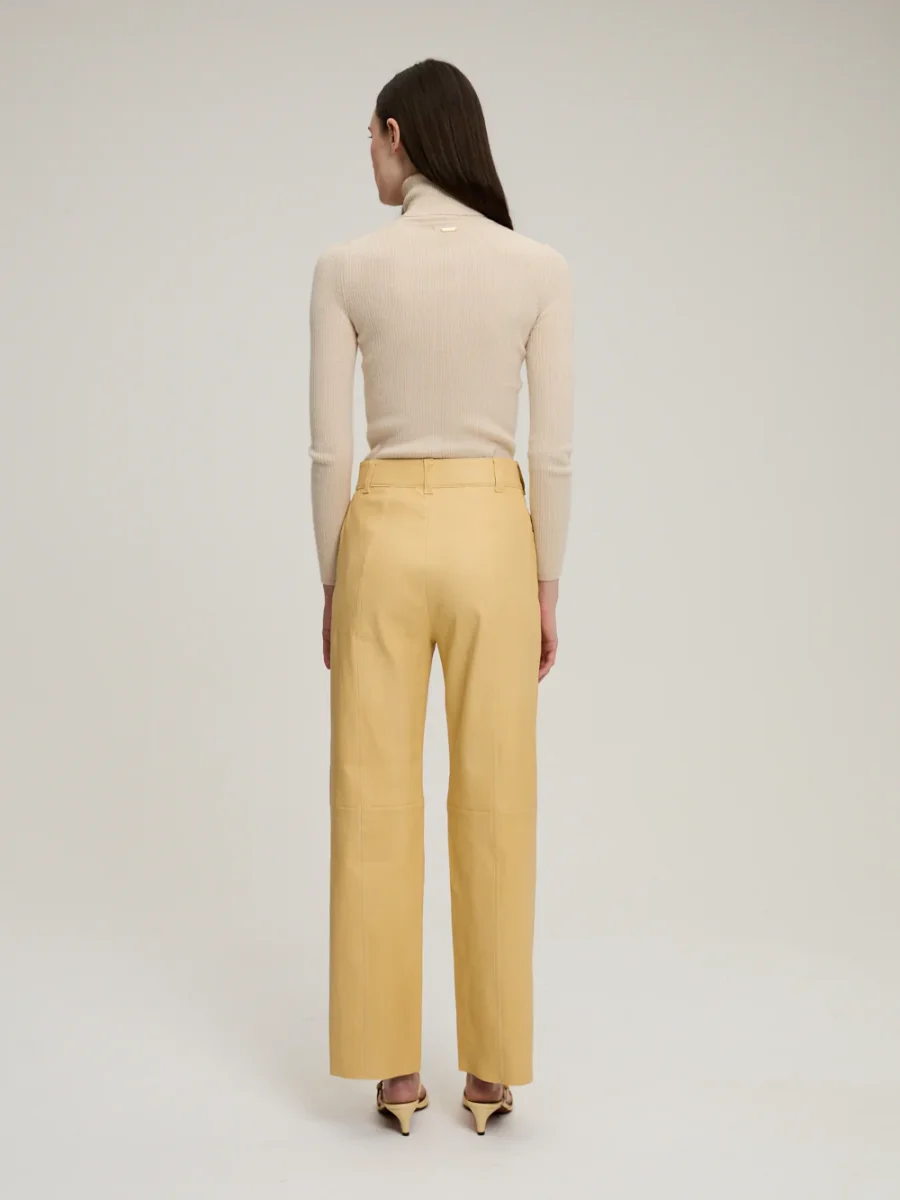 PANTALON BENNY AGNEAU PLONGE BUTTER – Image 6